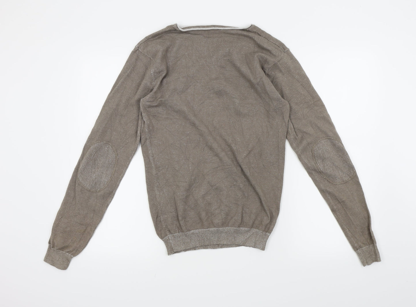 Carnet de Vol Mens Beige   Pullover Jumper Size S