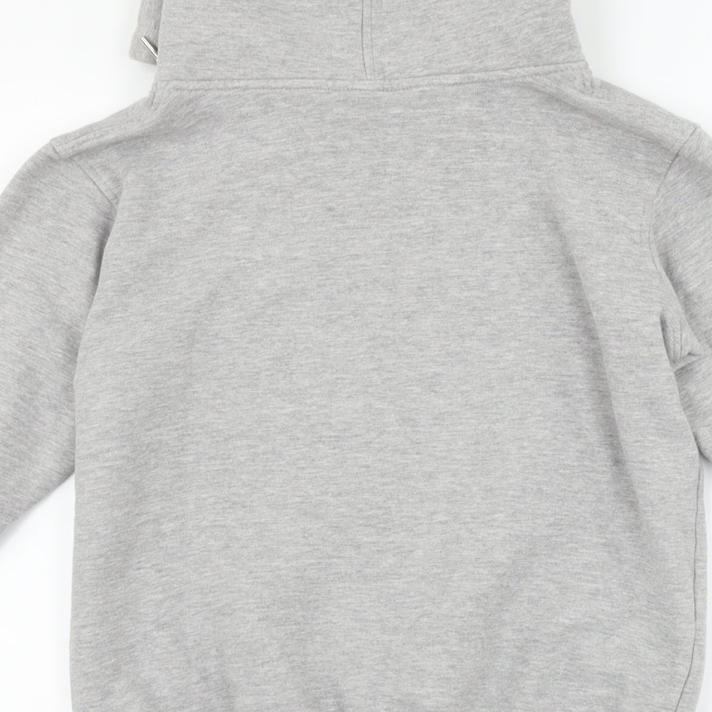 Mogul Mens Grey   Pullover Hoodie Size S