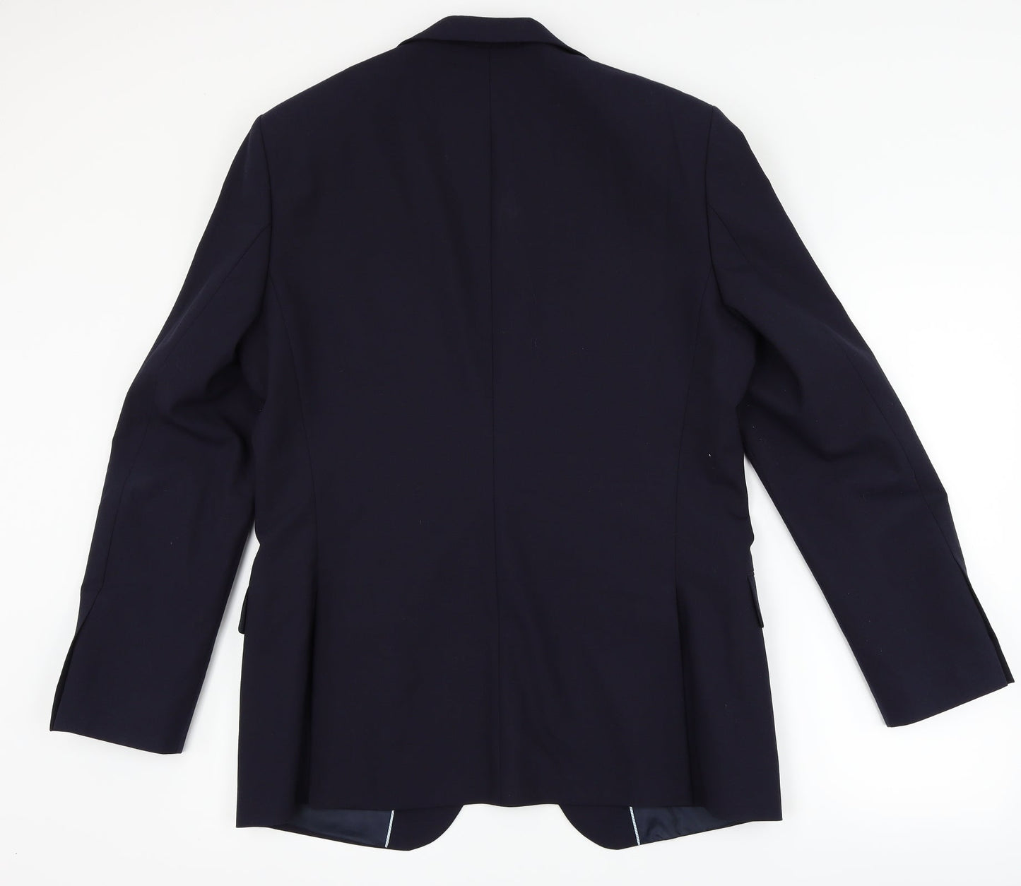 Preworn Mens Blue   Jacket Suit Jacket Size 40