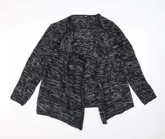 Preworn Womens Black   Cardigan Jumper Size 14