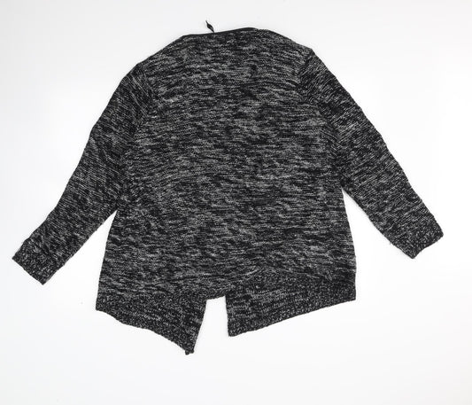 Preworn Womens Black   Cardigan Jumper Size 14