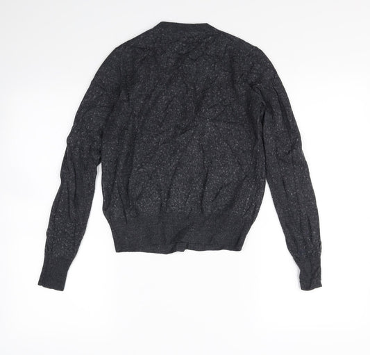 uni glo Womens Grey   Cape Jumper Size XS