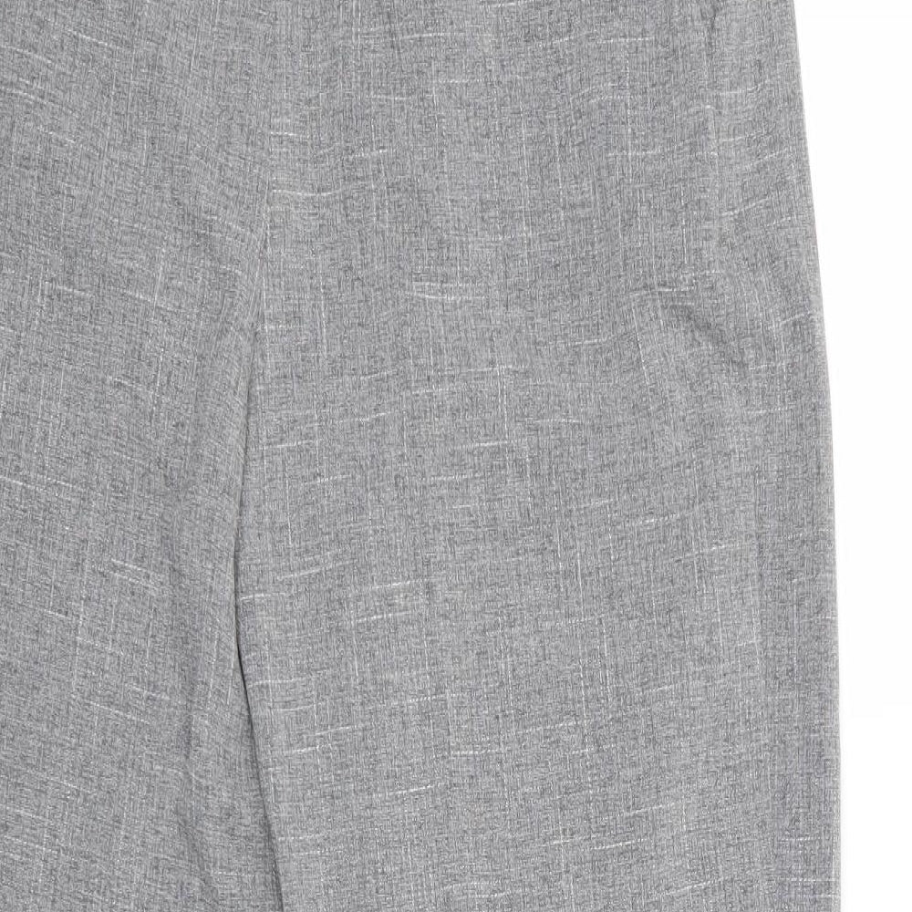 Light before Dark Womens Grey   Cropped Trousers Size M L25 in