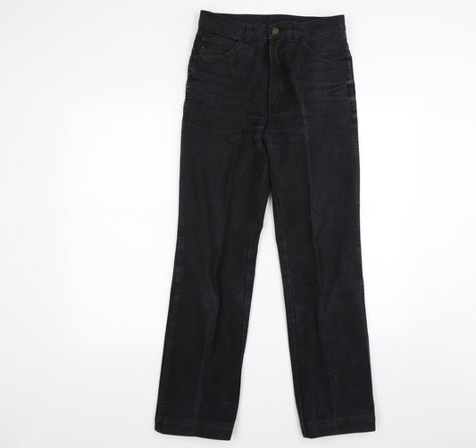 nico Womens Black  Denim Straight Jeans Size M L32 in