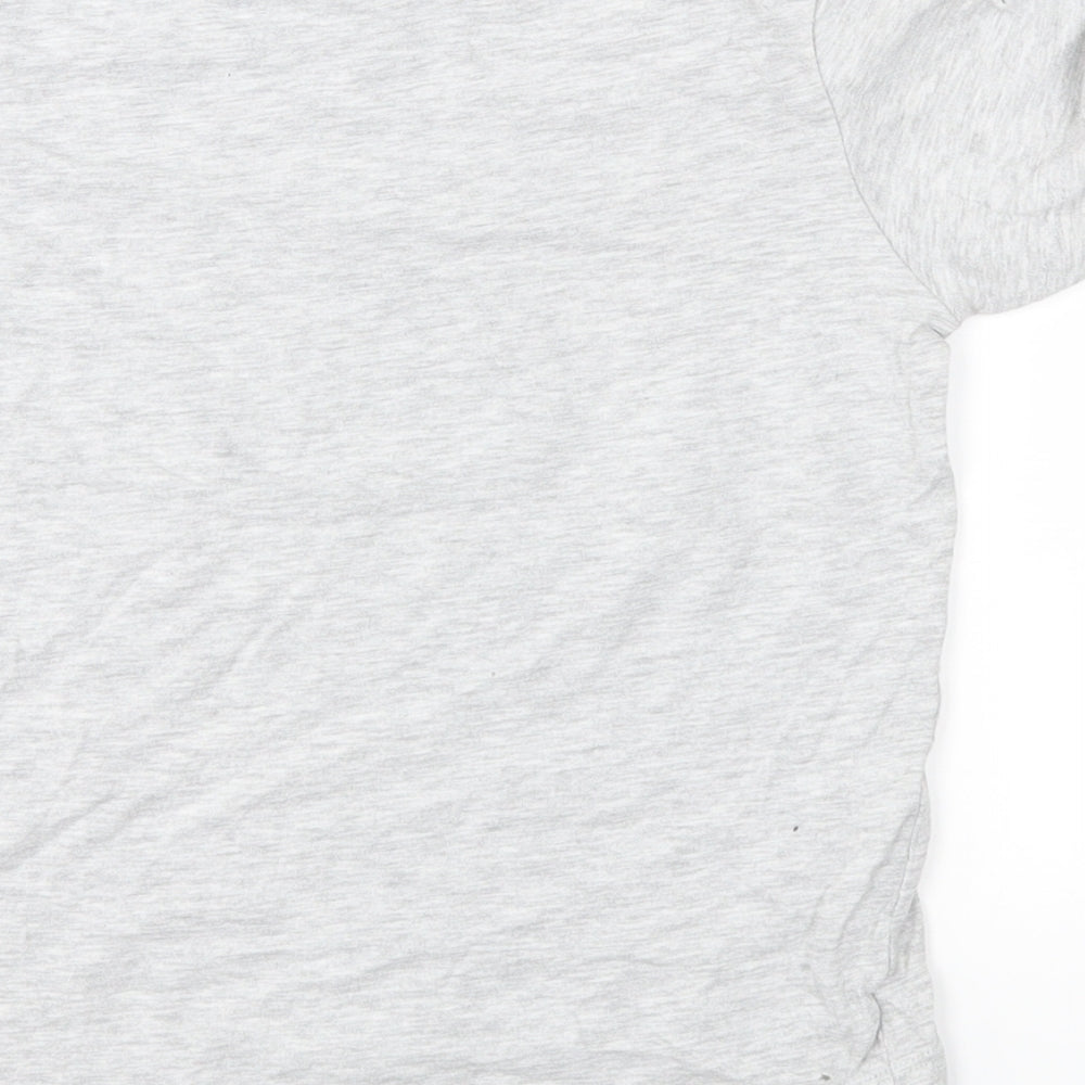 Nutmeg Boys Grey  Jersey Basic T-Shirt Size 6-7 Years