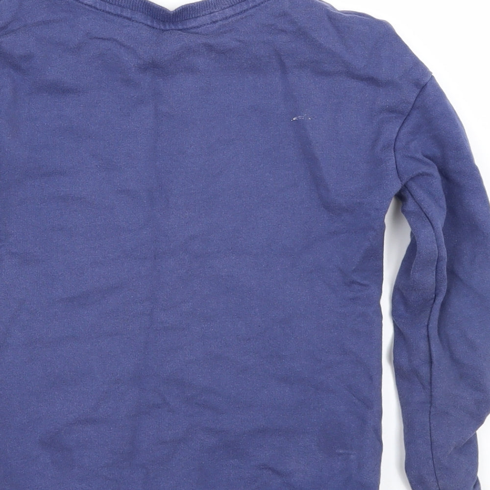 George Girls Blue   Pullover Sweatshirt Size 6-7 Years