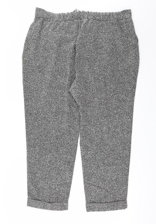 NEXT Womens Grey   Trousers  Size 16 L25 in