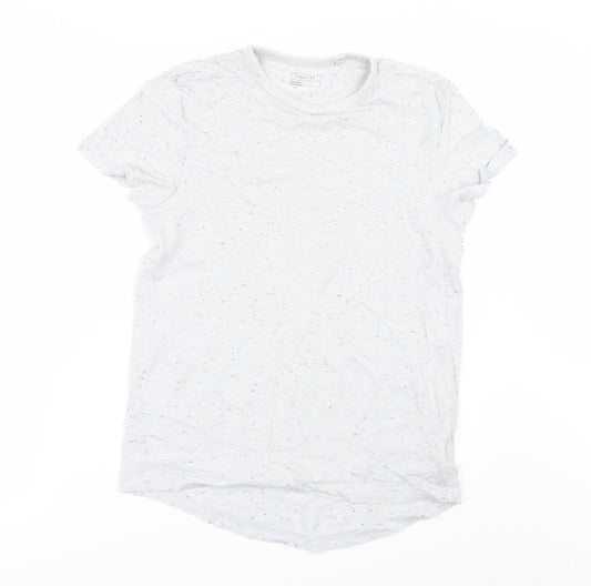 NEXT Boys Grey  Rayon Basic T-Shirt Size 10 Years