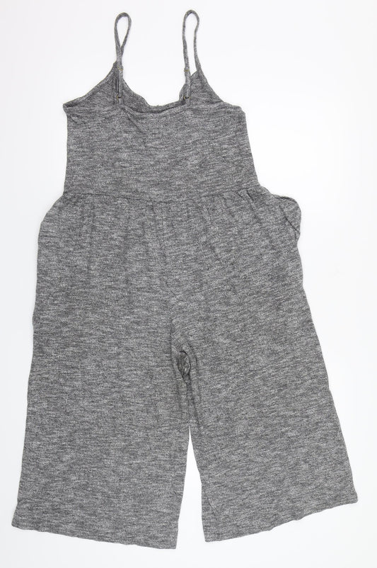 Stitch &Pieces Womens Grey   Bodysuit One-Piece Size S L16 in