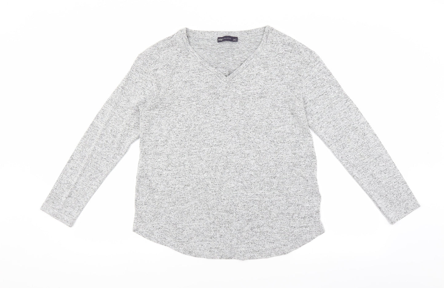 Marks and Spencer Womens Grey   Pullover Jumper Size 10