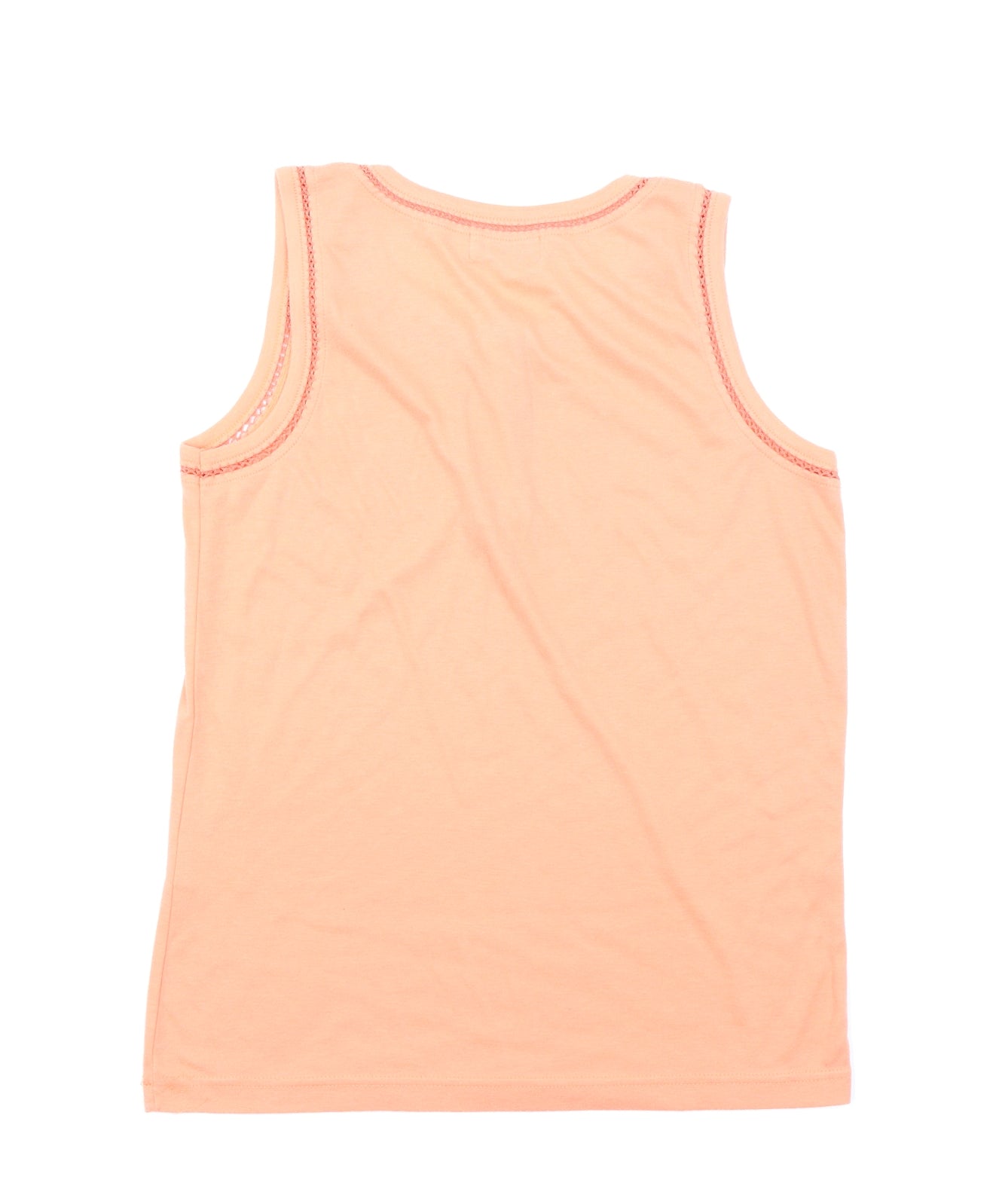 Design Essentials Womens Orange   Basic Tank Size S