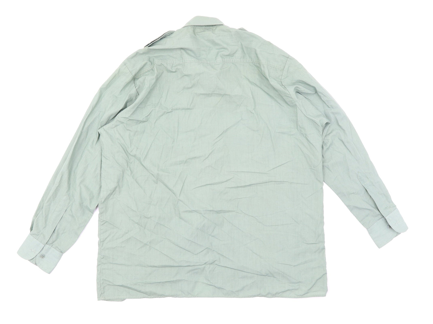 Chums Mens Green    Button-Up Size L