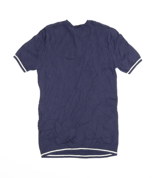 ASOS Womens Blue   Jumper Dress  Size XS  - Ringer