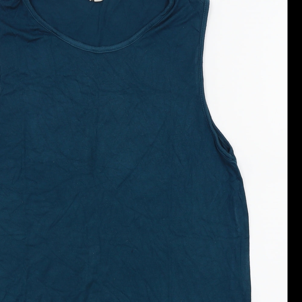 New Look Womens Blue   Camisole Tank Size 12