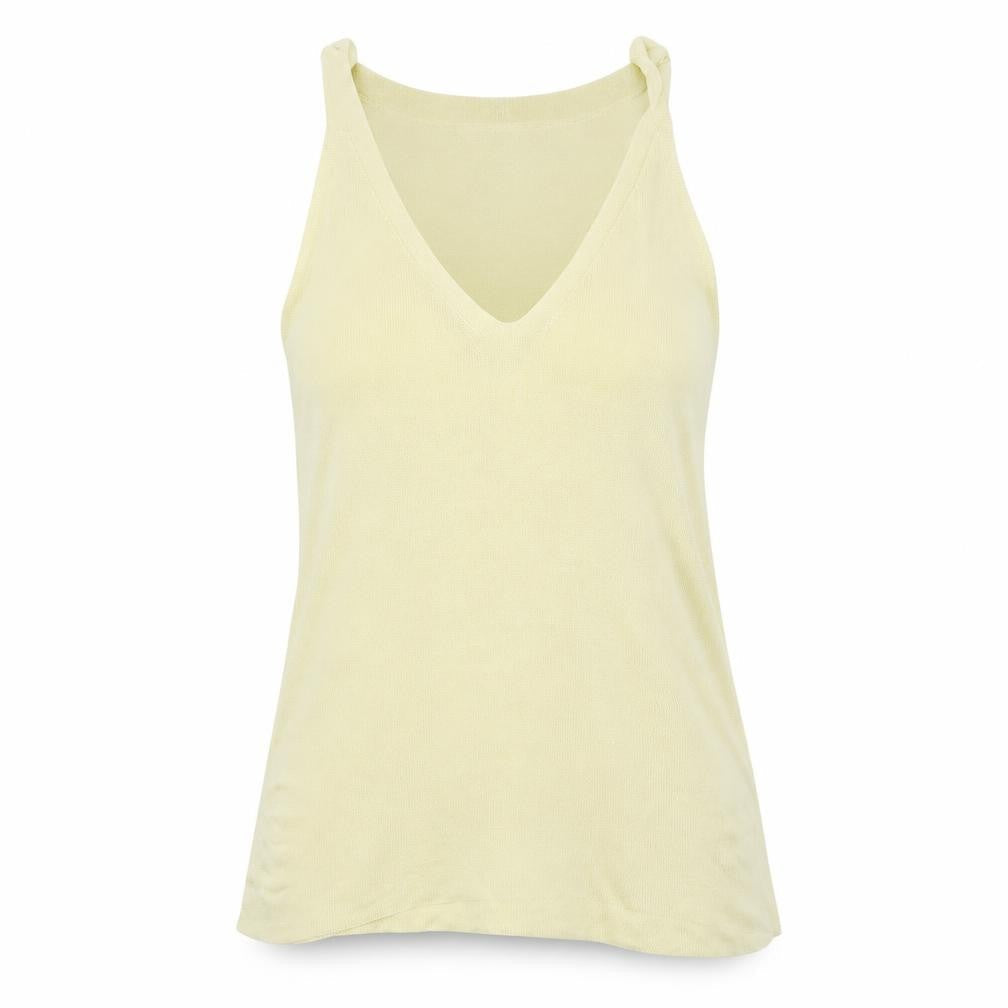 Episode Womens Yellow  Jersey Basic Tank Size L