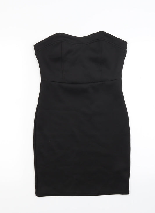 New Look Womens Black   Tunic T-Shirt Size 10
