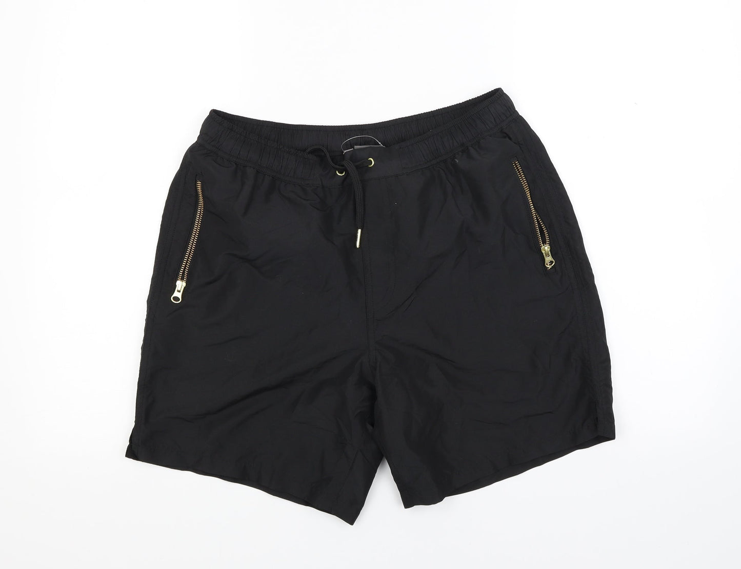 ASOS Boys Black  Canvas Utility Shorts Size M