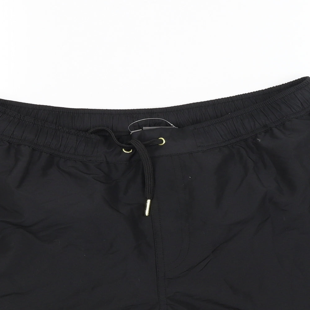 ASOS Boys Black  Canvas Utility Shorts Size M