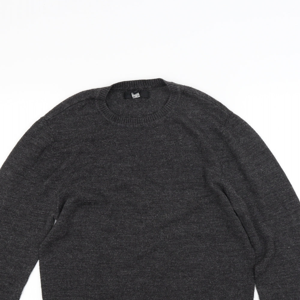 Oasis Womens Grey  Knit Pullover Jumper Size M