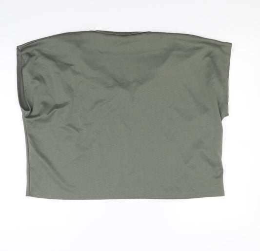 Misspap Womens Green   Basic Tank Size M