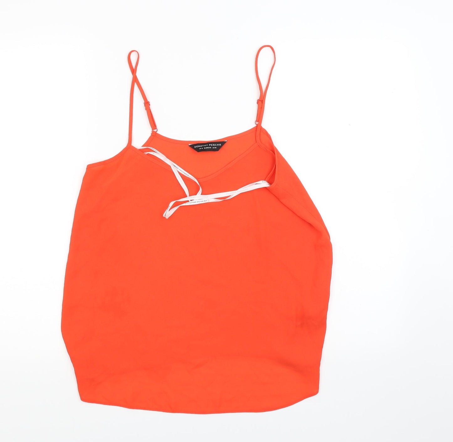Dorothy Perkins Womens Red   Camisole Blouse Size 10