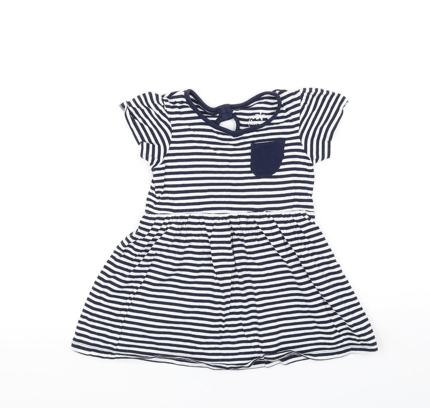Young Dimension  Blue Striped  A-Line  Size 36 Months