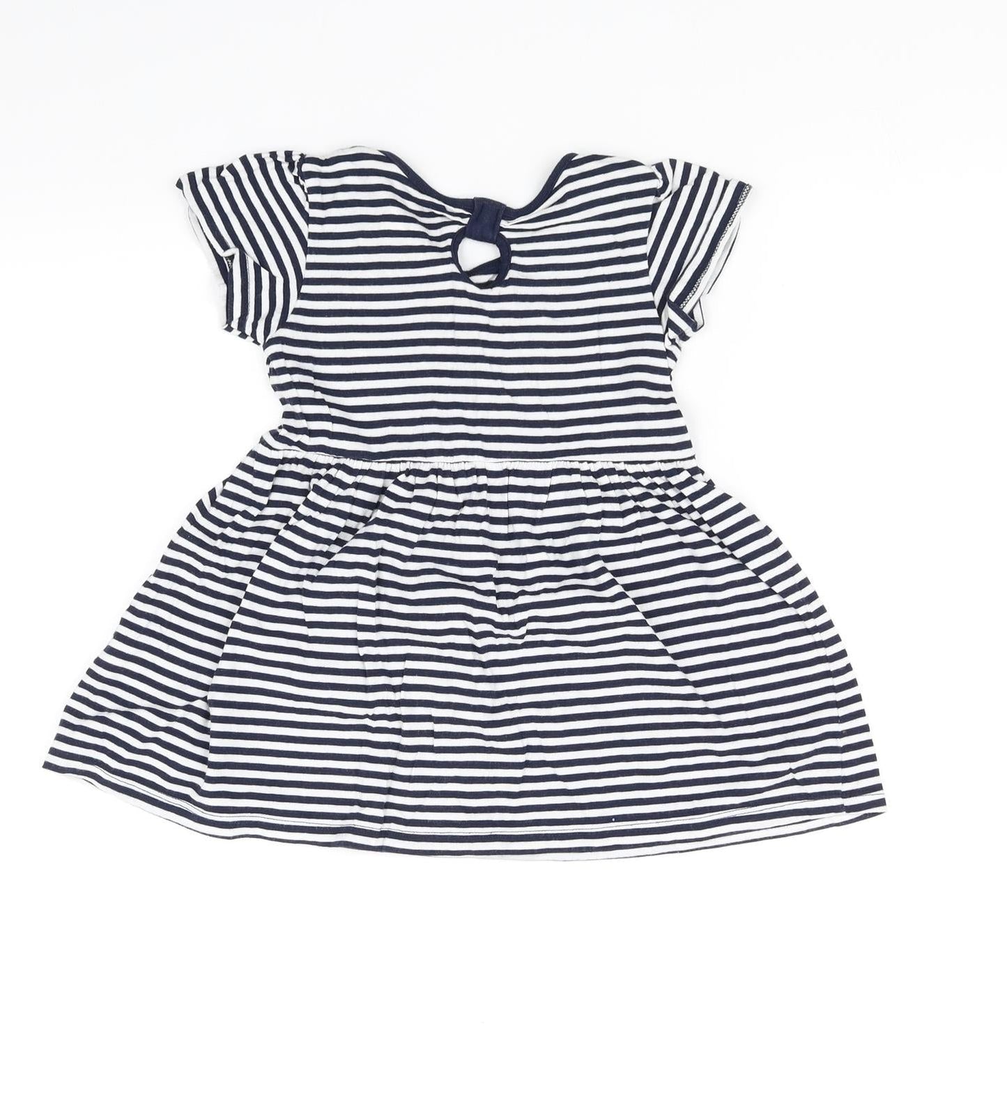Young Dimension  Blue Striped  A-Line  Size 36 Months
