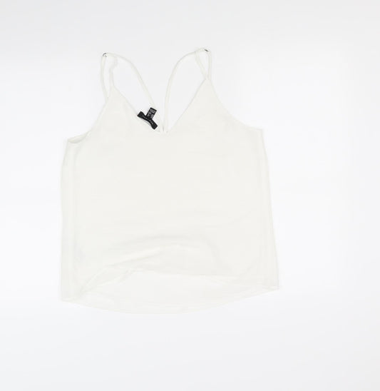New Look Womens White   Basic Blouse Size 10