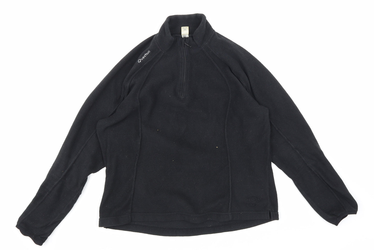 Quechua Womens Black  Fleece Jacket  Size L