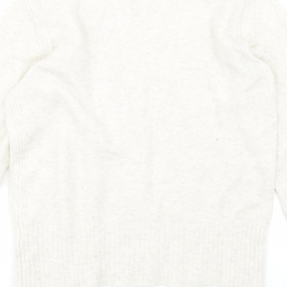 River Island Womens Beige  Knit Pullover Jumper Size 10