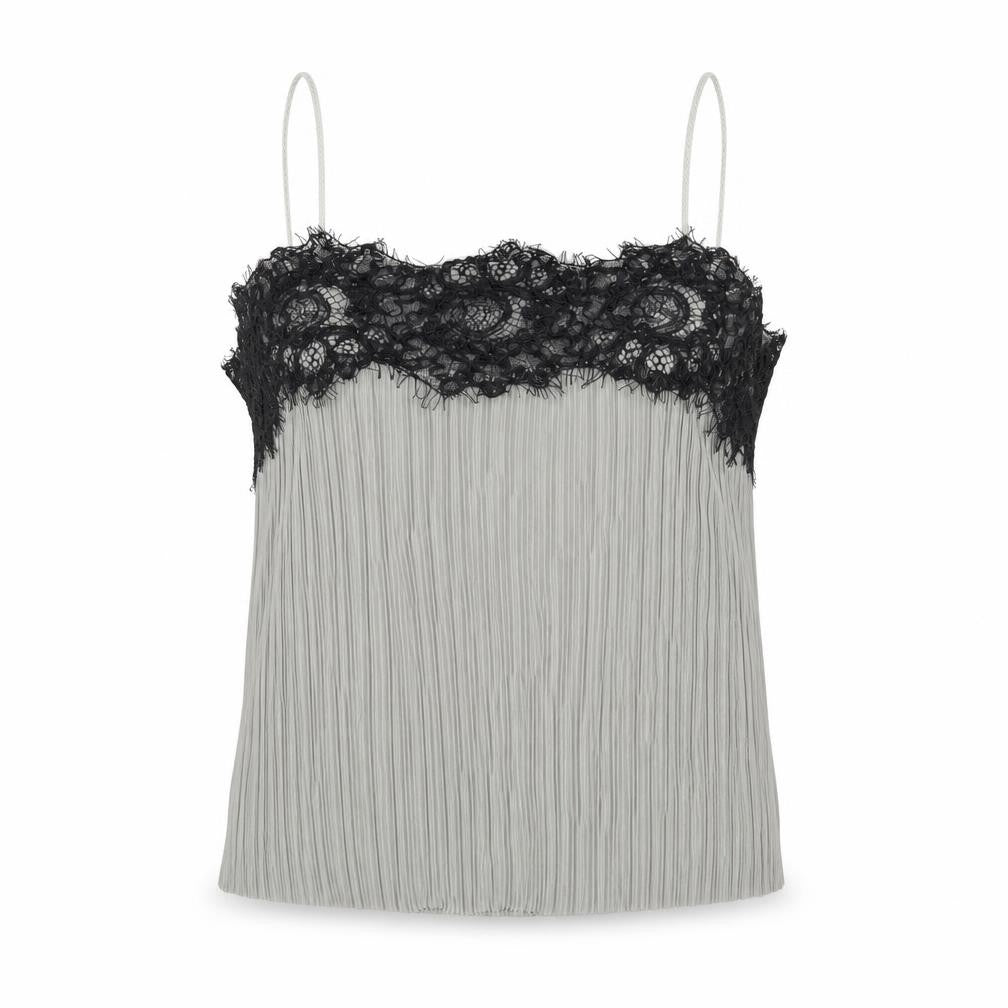 Front view of Pins & Needles women’s grey camisole blouse, size M
