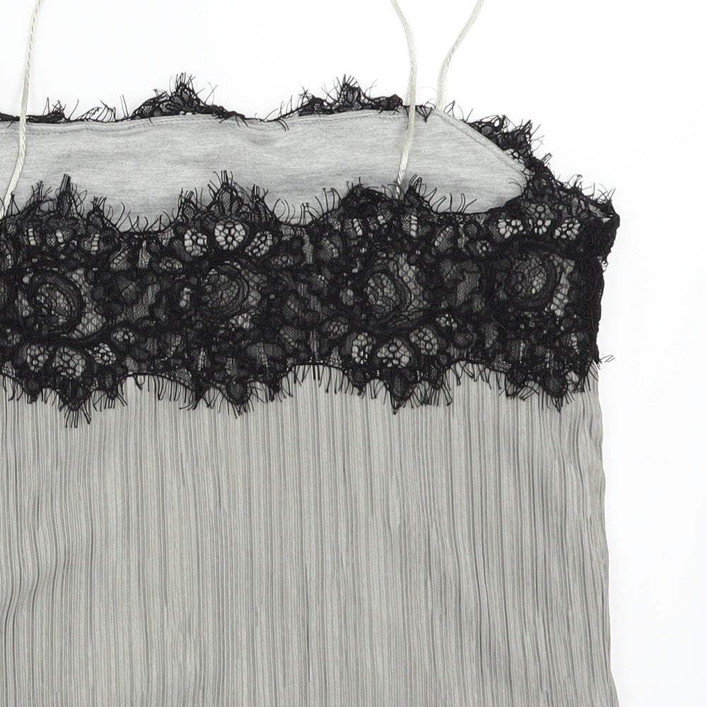 Pins & Needles Womens Grey   Camisole Blouse Size M