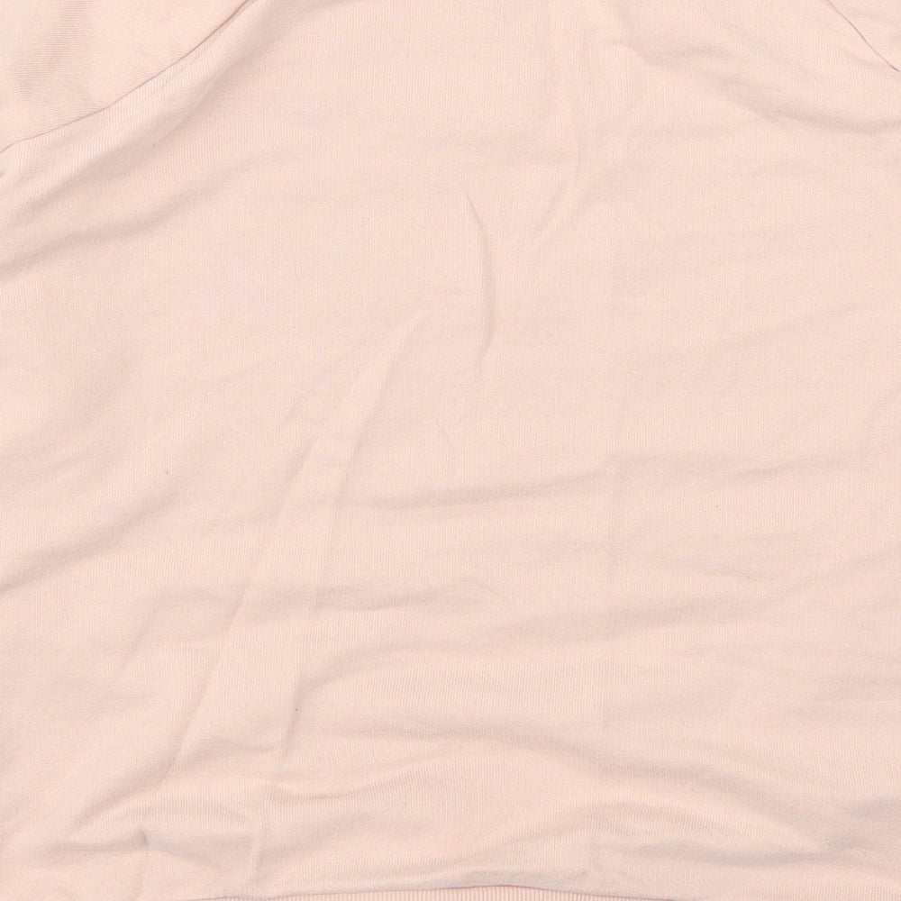 NEXT Womens Pink   Pullover Sweatshirt Size 8  - Twist Front