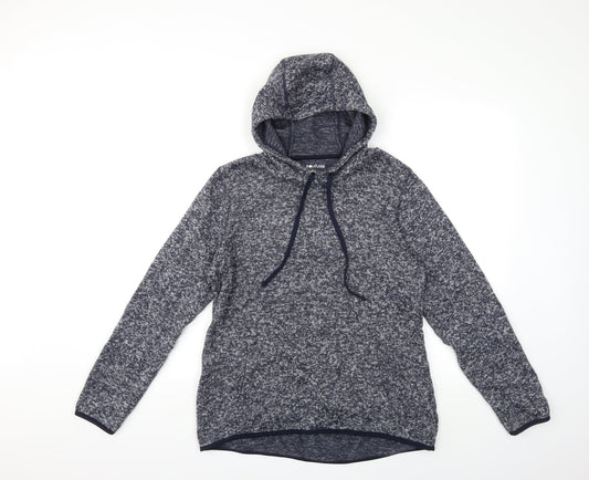 soulex Womens Blue   Pullover Hoodie Size M