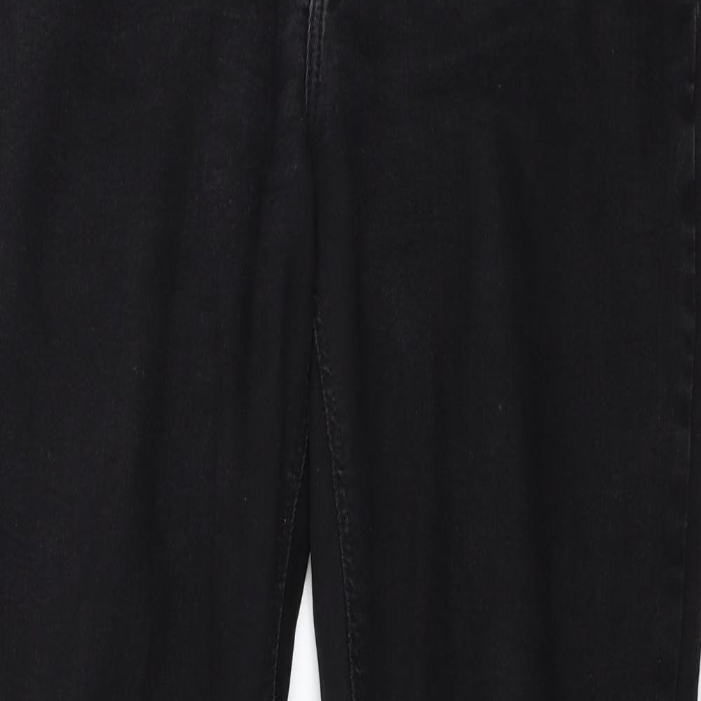 denim co Womens Black   Straight Jeans Size 12 L26 in
