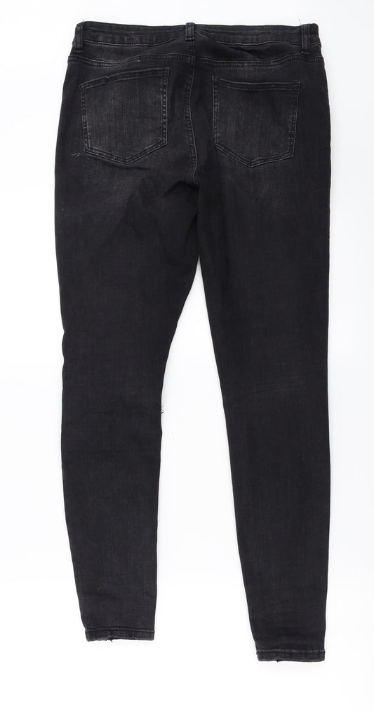 denim co Womens Black   Skinny Jeans Size 12 L26 in