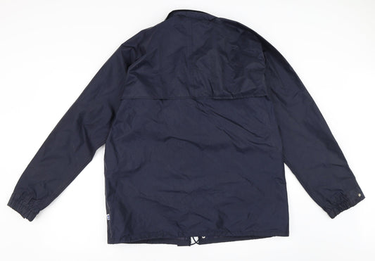 Blue Castle Mens Blue   Rain Coat Coat Size S