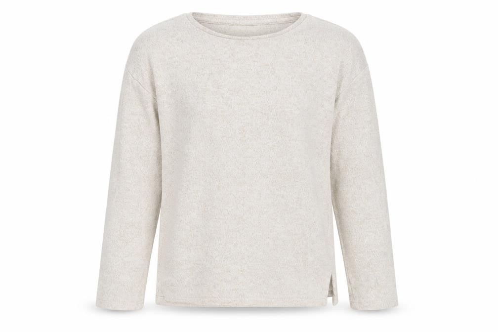 Front view of Zara girls’ beige jumper, size 10, years