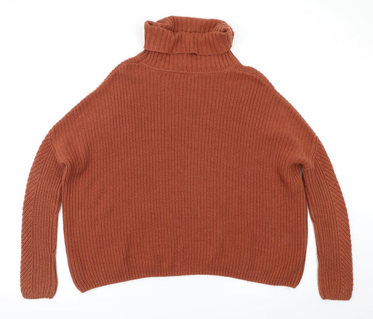 Miss Selfridge Womens Brown   Pullover Jumper Size 6