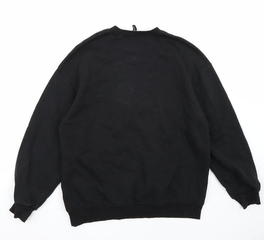 H&M Womens Black   Pullover Jumper Size XS