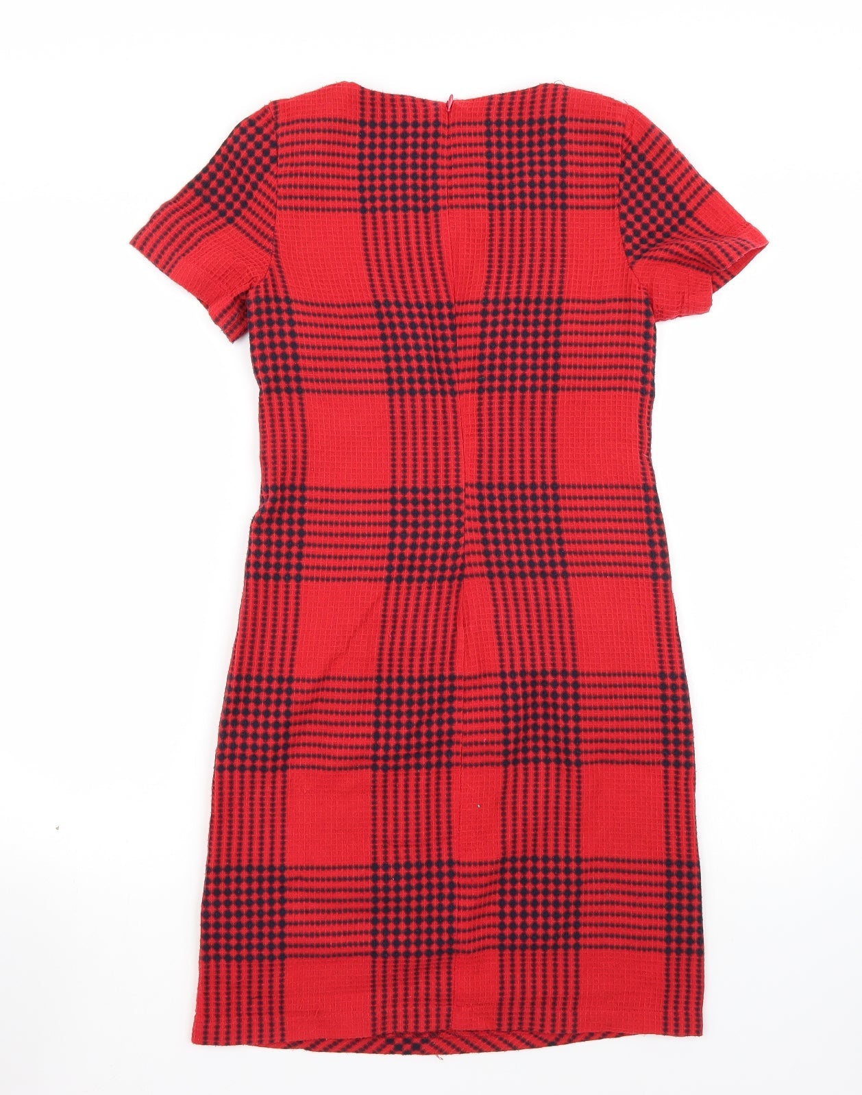 Collection London Womens Red  Rayon A-Line  Size 8