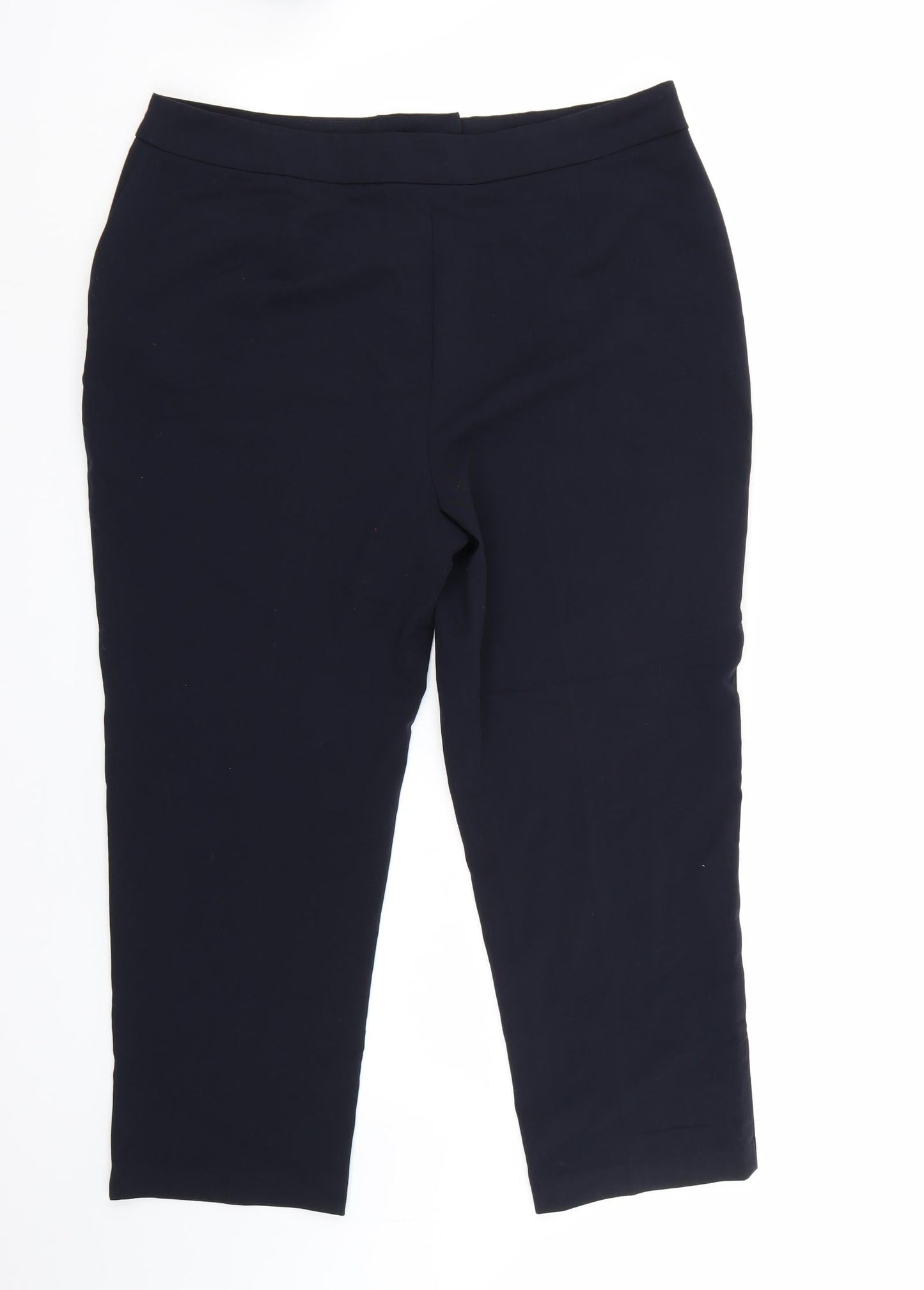 Isle Womens Blue   Trousers  Size 16 L24 in