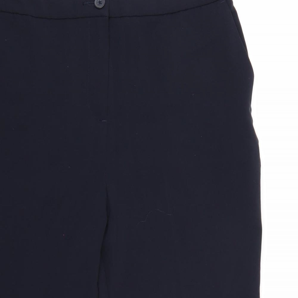 Isle Womens Blue   Trousers  Size 16 L24 in