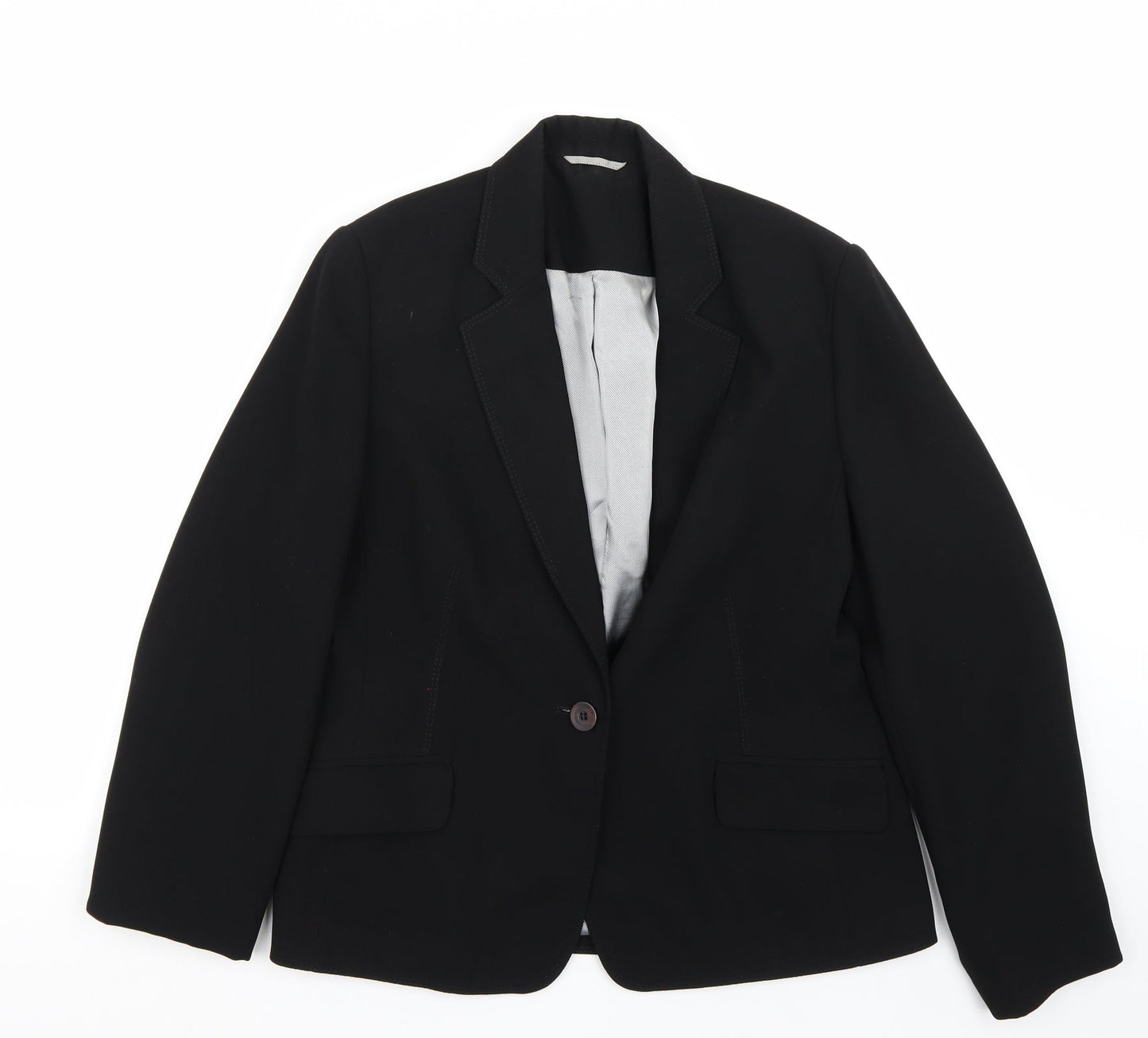 Florence & Fred Womens Black   Jacket Blazer Size 12