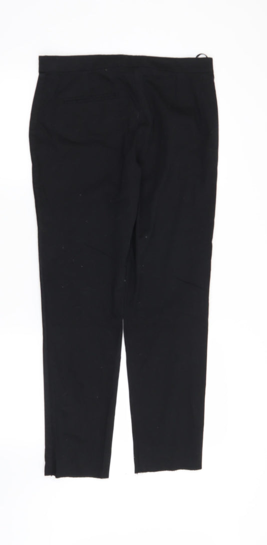 Marks and Spencer Womens Black   Trousers  Size 10 L26 in
