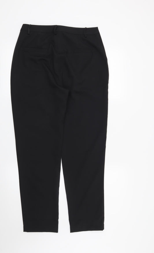 Fashion Union Womens Black   Trousers  Size 10 L28 in