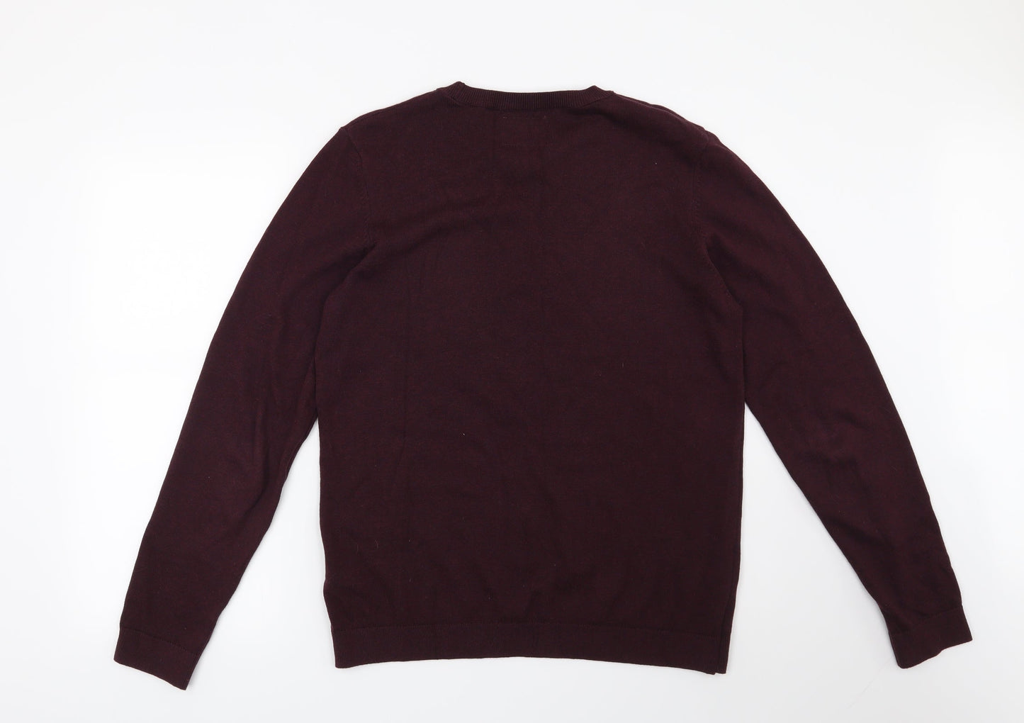 Topman Mens Red   Pullover Jumper Size M