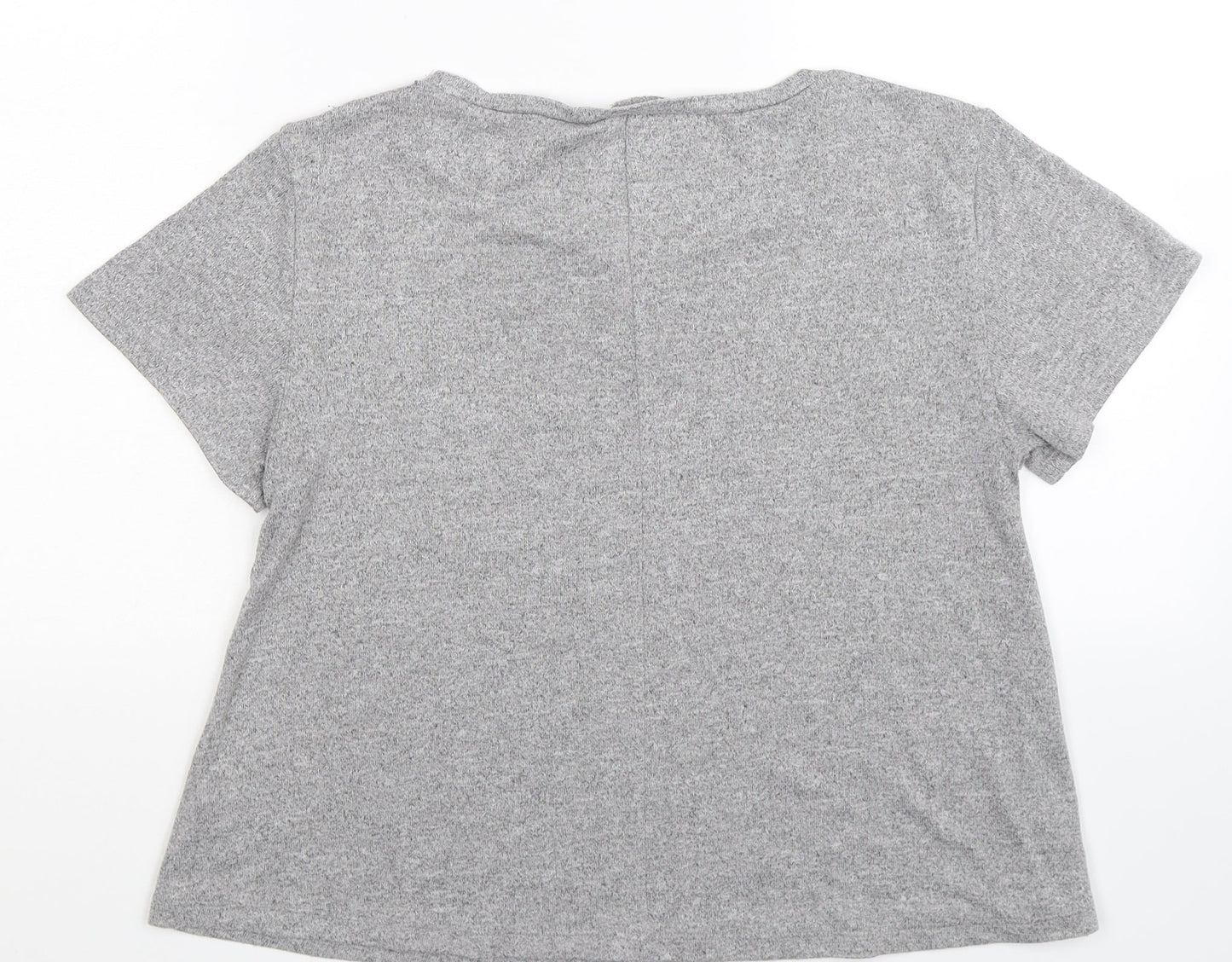 American Eagle Outfitters Womens Grey   Basic T-Shirt Size M