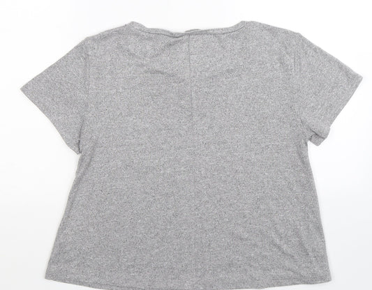 American Eagle Outfitters Womens Grey   Basic T-Shirt Size M
