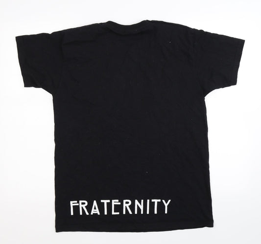 Fruit of the Loom Mens Black    T-Shirt Size M